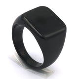 Mens Ring - A - Black, Men, Finger Rings, Chase Value, Chase Value