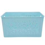 Smiley Basket - Medium - Cyan, Home & Lifestyle, Storage Boxes, Chase Value, Chase Value