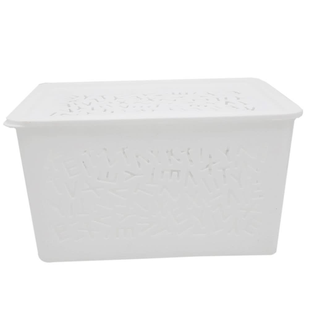 Smily Face Storage Basket - White, Home & Lifestyle, Storage Boxes, Chase Value, Chase Value