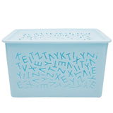 Smily Face Storage Basket - Cyan, Home & Lifestyle, Storage Boxes, Chase Value, Chase Value