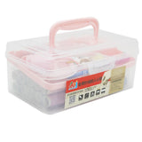 Sewing Box Square - Pink, Home & Lifestyle, Storage Boxes, Chase Value, Chase Value