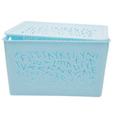 Smily Face Storage Basket - Cyan, Home & Lifestyle, Storage Boxes, Chase Value, Chase Value