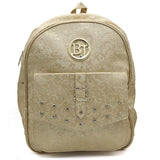Women's Backpack 6559 - Golden, Women, Bags, Chase Value, Chase Value