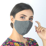 Fashion Face Mask - Dark Grey, Beauty & Personal Care, Health & Hygiene, Women, Face Mask, Chase Value, Chase Value