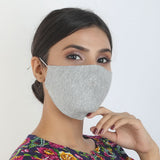 Fashion Face Mask - Grey, Beauty & Personal Care, Health & Hygiene, Women, Face Mask, Chase Value, Chase Value