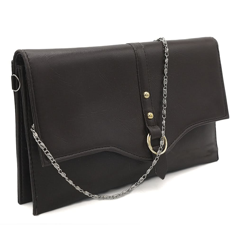 Women's Clutch Kam-2057 - Coffee, Women, Clutches, Chase Value, Chase Value