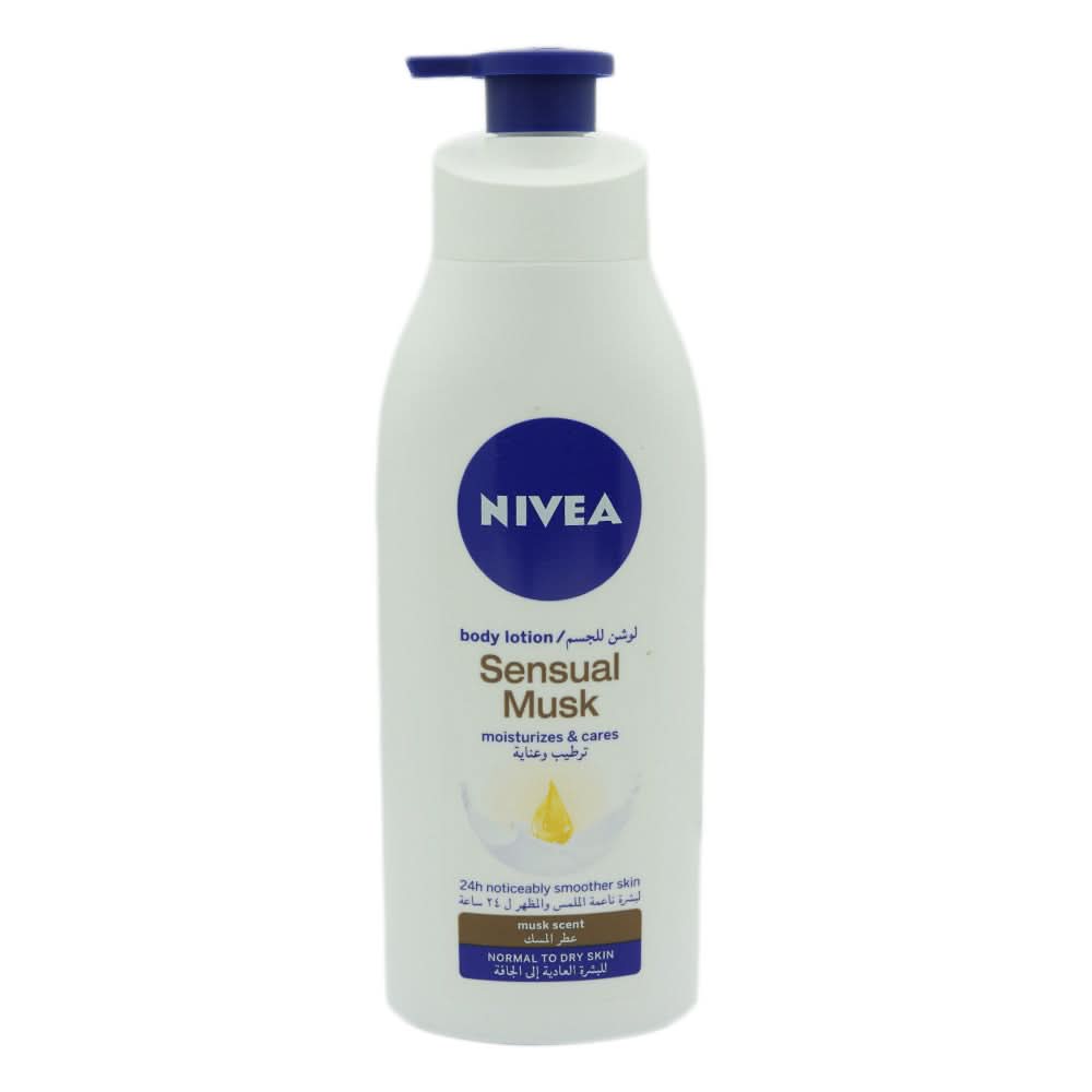 Nivea Sensual Musk 400ml, Beauty & Personal Care, Lotion & Cream, Nivea, Chase Value