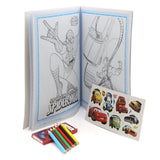 Coloring Book Set - Red, Kids, Pencil Boxes And Stationery Sets, Chase Value, Chase Value