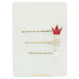Hair Pin & Clip (AY-1) - Golden, Women, Hair And Head Jewellery, Chase Value, Chase Value
