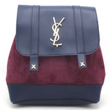 Girls Fancy Backpack H-93 - Navy Blue & Pink, Kids, Kids Bags, Chase Value, Chase Value