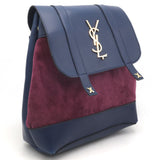 Girls Fancy Backpack H-93 - Navy Blue & Pink, Kids, Kids Bags, Chase Value, Chase Value