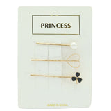 Hair Pin & Clip (AY-1) - Golden, Women, Hair And Head Jewellery, Chase Value, Chase Value