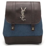 Girls Fancy Backpack H-93 - Coffee & Sea Green, Kids, Kids Bags, Chase Value, Chase Value
