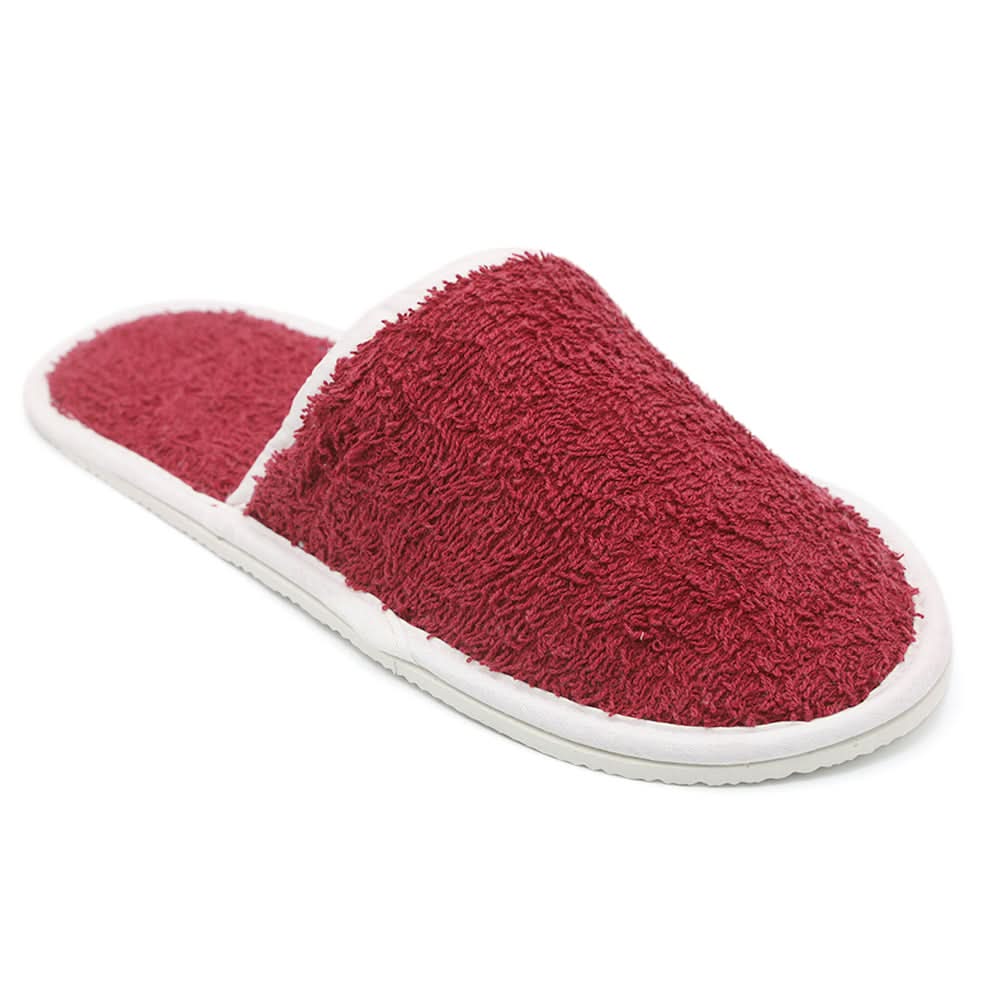 Bath Slippers - Maroon, Men, Women, Slippers, Chase Value, Chase Value