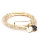 Women's Bangle - Golden, Women, Bangles & Bracelets, Chase Value, Chase Value