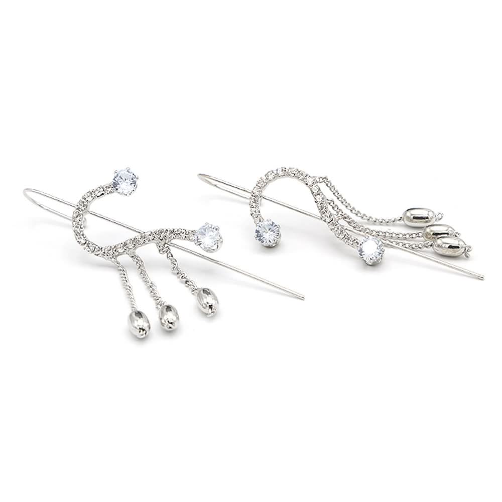 Women's Ear Cuff - Silver, Women, Earrings & Tops, Chase Value, Chase Value