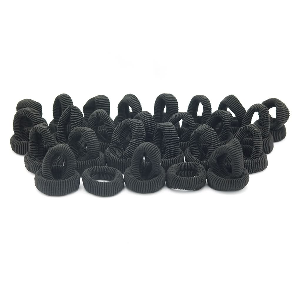Girls Pony Box 50Pc - B - Black, Kids, Hair Accessories, Chase Value, Chase Value
