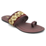 Girls Slipper - Maroon, Kids, Girls Slippers, Chase Value, Chase Value