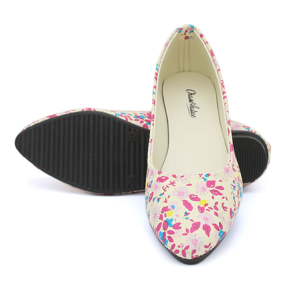 Women's Pumps 0112 - Beige, Women, Pumps, Chase Value, Chase Value