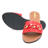 Women's Slipper 201 - Red, Women, Slippers, Chase Value, Chase Value