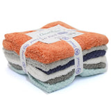 Terry Towel Cotton With Hem 12X12 Pack Of 6 - Multi, Home & Lifestyle, Bath Towels, Chase Value, Chase Value