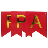 Happy Anniversary Bunting - Red, Home & Lifestyle, Decoration, Chase Value, Chase Value