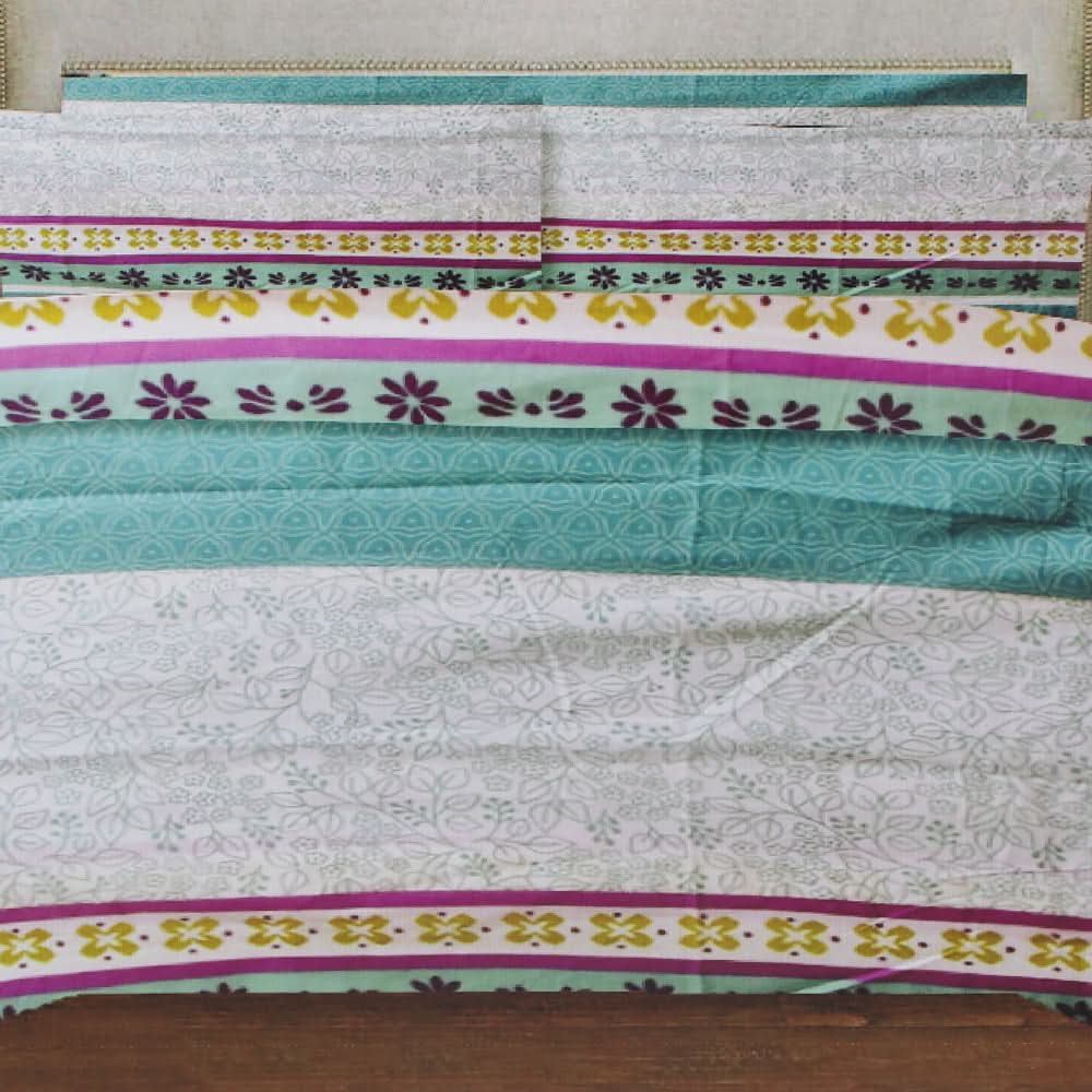 Quilt Cover 6Pcs Set - B1, Home & Lifestyle, Double Bed Sheet, Chase Value, Chase Value
