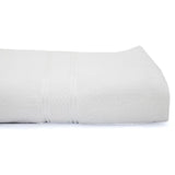Terry Fancy Face Towel - White, Face Towels, Chase Value, Chase Value