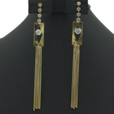 Women Earring - Golden - H, Women, Earrings & Tops, Chase Value, Chase Value