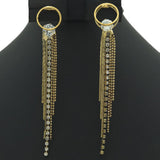 Women Earring - Golden - F, Women, Earrings & Tops, Chase Value, Chase Value