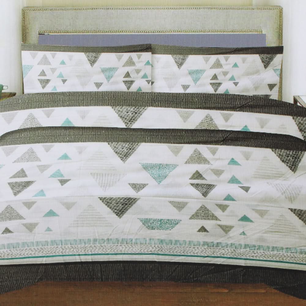 Printed King Bed Sheet - G, Home & Lifestyle, Double Bed Sheet, Chase Value, Chase Value