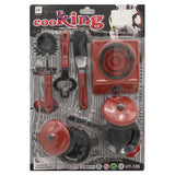 Cooking Set - Red, Kids, Cosmetic and Kitchen Sets, Chase Value, Chase Value