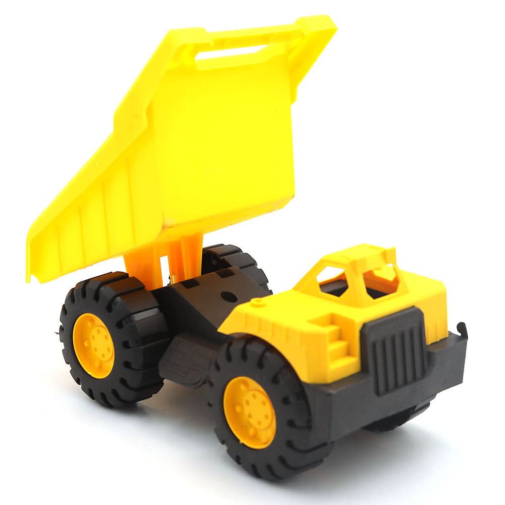 Construction Friction Trucks - Yellow, Kids, Non-Remote Control, Chase Value, Chase Value
