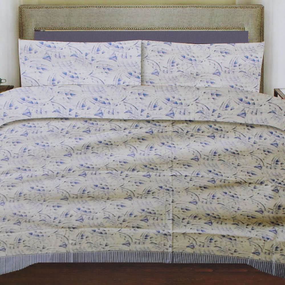 Printed King Bed Sheet - B, Home & Lifestyle, Double Bed Sheet, Chase Value, Chase Value