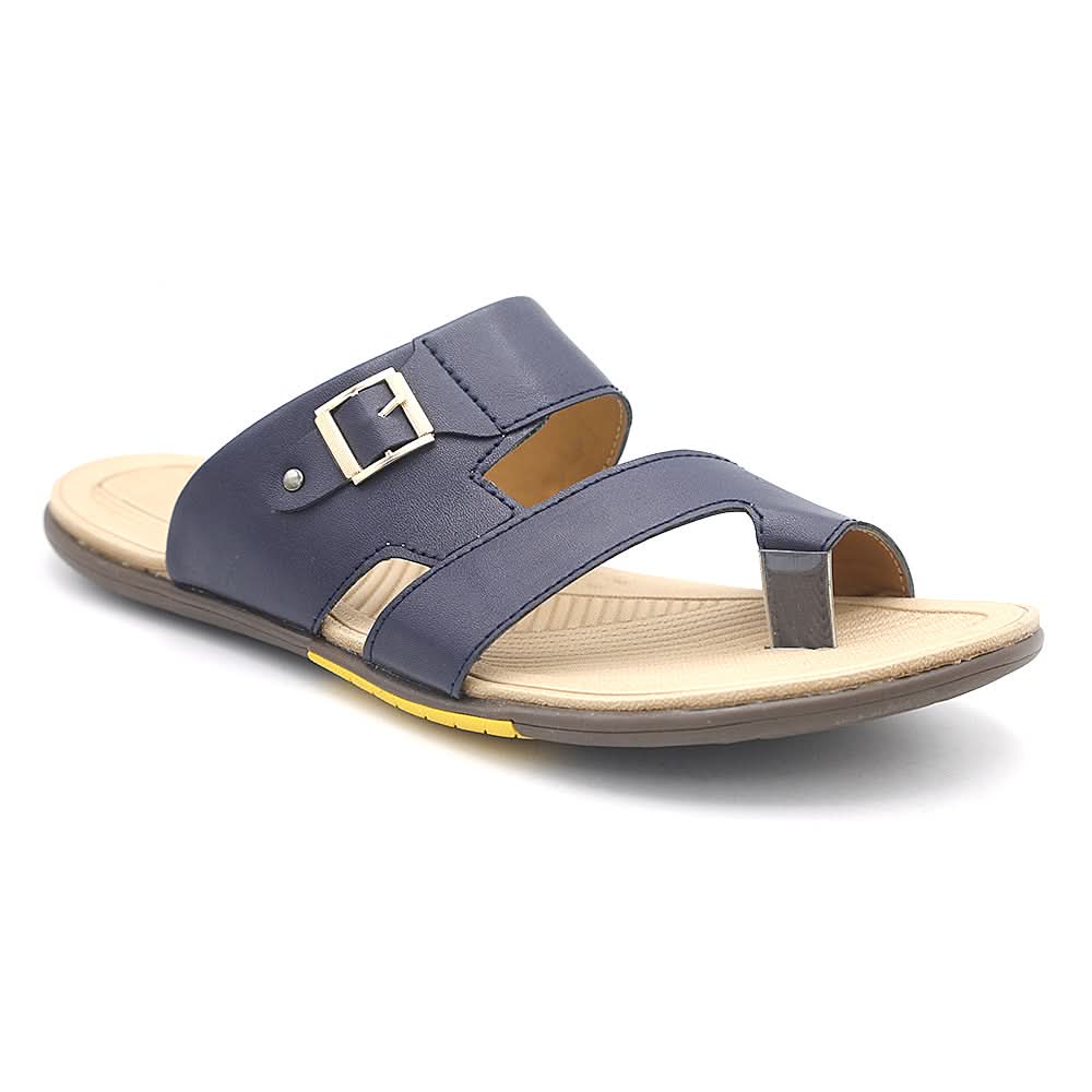 Men's Slippers 204 - Navy Blue, Men, Slippers, Chase Value, Chase Value