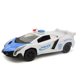 Remote Control Car With Charging - White, Kids, Remote Control, Chase Value, Chase Value