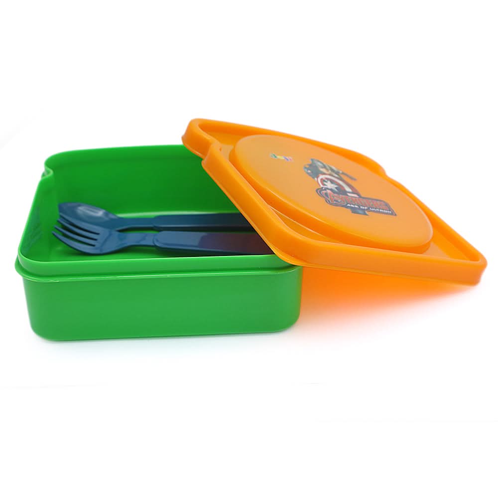 Lunch Box JZ-996 - Orange, Kids, Tiffin Boxes And Bottles, Chase Value, Chase Value