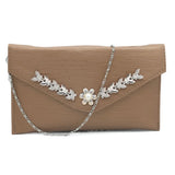 Women's Clutch (Kam-2054) - Brown, Women, Clutches, Chase Value, Chase Value