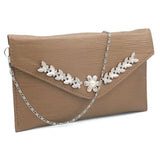 Women's Clutch (Kam-2054) - Brown, Women, Clutches, Chase Value, Chase Value