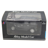 Pull back Metal Car with Open Door - Black, Kids, Non-Remote Control, Chase Value, Chase Value