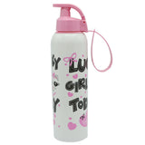 Sports Bottle with Hanger - Cat - Pink, Kids, Tiffin Boxes And Bottles, Chase Value, Chase Value