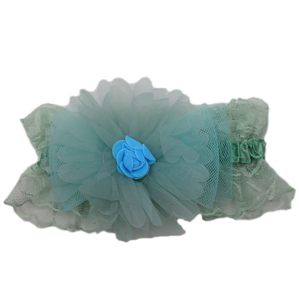 Newborn Matha Patti - Cyan, Kids, Hair Accessories, Chase Value, Chase Value