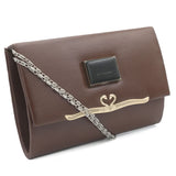 Women's Fancy Clutch K-2033 - Coffee, Women, Clutches, Chase Value, Chase Value