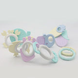 Rattle With Tether - Multi, Kids, New Born Rattles And Toys, Chase Value, Chase Value