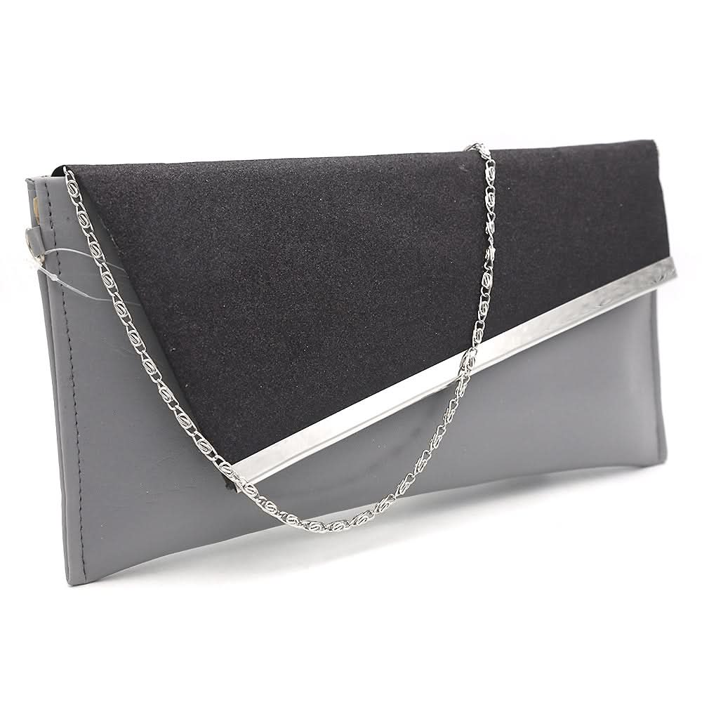 Women's Clutch K-2042 -A_Light Grey, Women, Clutches, Chase Value, Chase Value