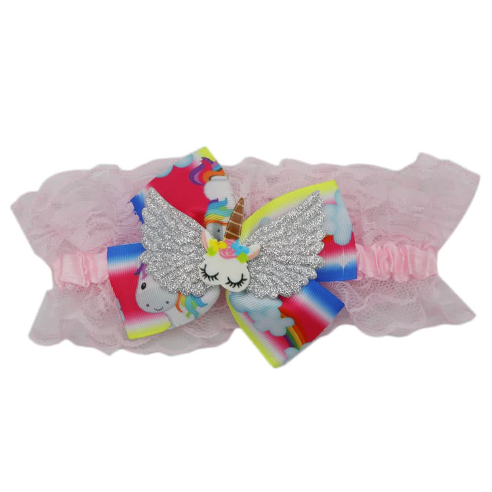 Newborn Matha Patti - Pink, Kids, Hair Accessories, Chase Value, Chase Value