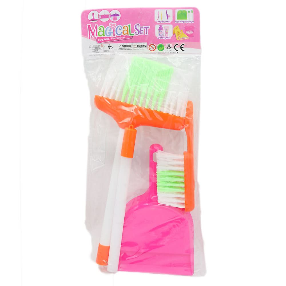 Kids Cleaning Set Poly Bag - Multi, Kids, Cosmetic and Kitchen Sets, Chase Value, Chase Value