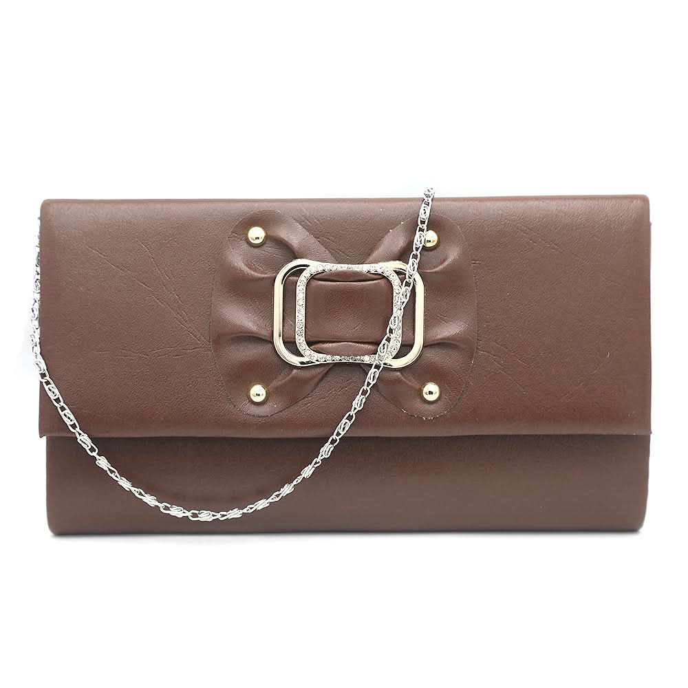 Women's Clutch - Coffee, Women, Clutches, Chase Value, Chase Value