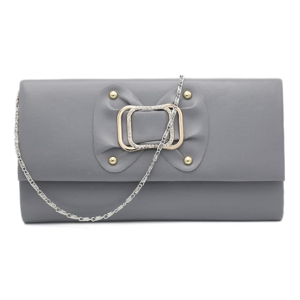 Women's Clutch - Grey, Women, Clutches, Chase Value, Chase Value