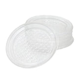 Acrylic Tea Coaster Set - White, Home & Lifestyle, Storage Boxes, Chase Value, Chase Value